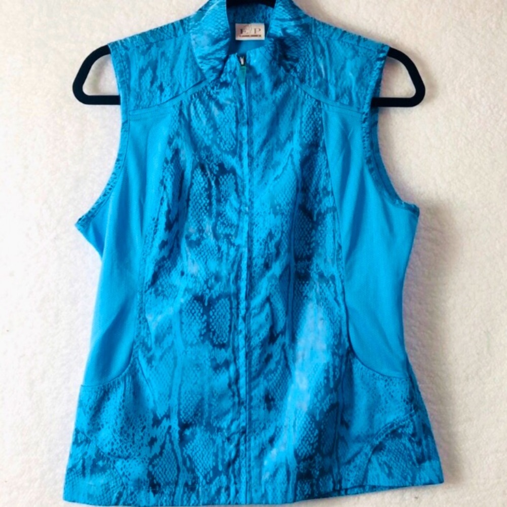 EP Pro SZ SP Weatherproof Snake 🐍 Print Golf Vest